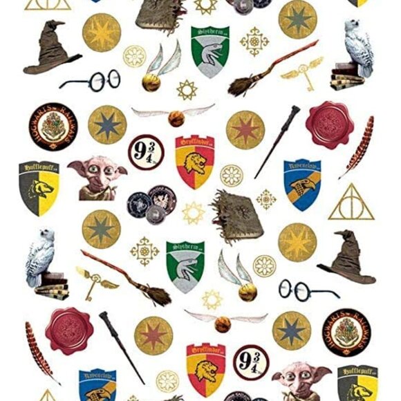 Harry Potter Sculpted Slytherin Journal and Tiny Stickers - Wizarding World - Picture 12 of 13